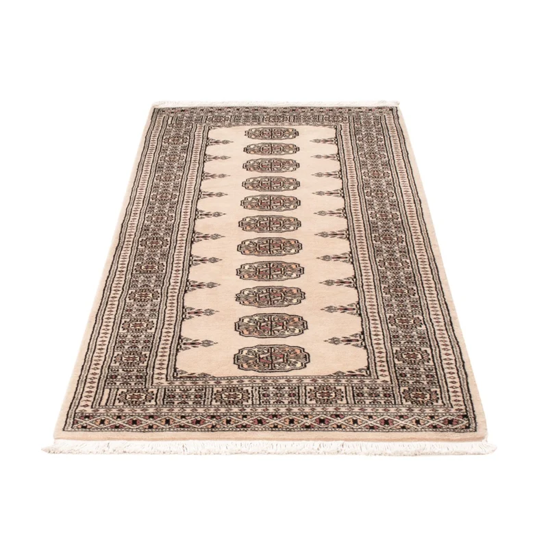 Pakistan Teppich 79x193cm - Orientteppich - beige
