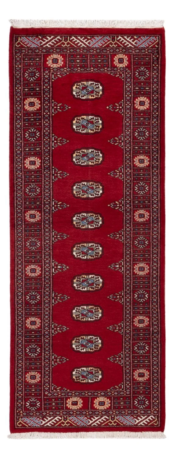 Pakistan Teppich 79x200cm - Orientteppich - rot