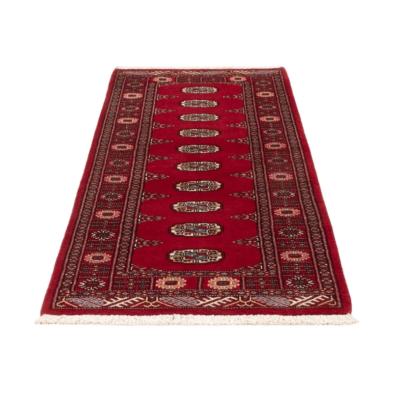 Pakistan Teppich 79x200cm - Orientteppich - rot