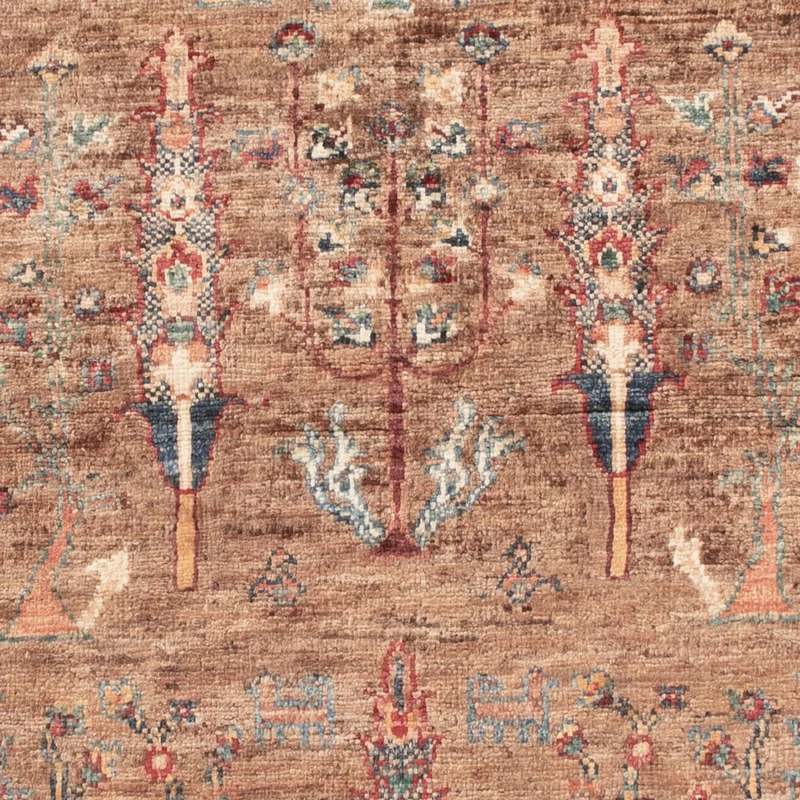 Ariana Teppich 102x149cm - Orientteppich - dunkelbeige