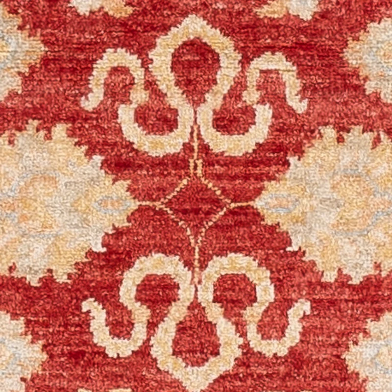 Ziegler Teppich 77x200cm - Orientteppich - rot