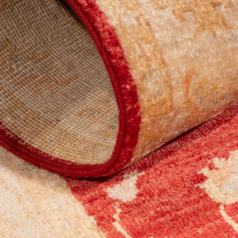 Ziegler Teppich 77x200cm - Orientteppich - rot
