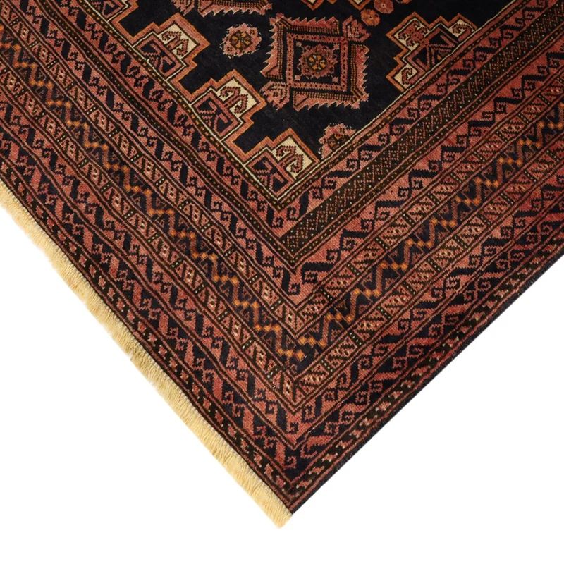 Belutsch Teppich 101x186cm - Orientteppich - dunkelbraun