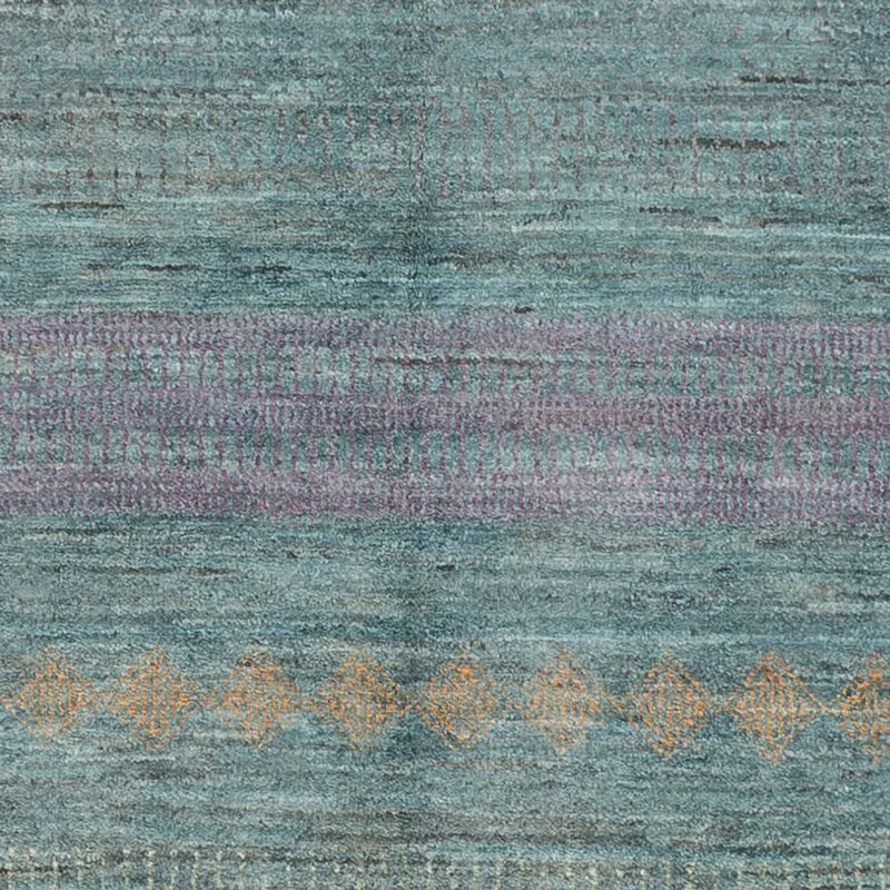 Designer Teppich 152x196cm - dunkelgrün