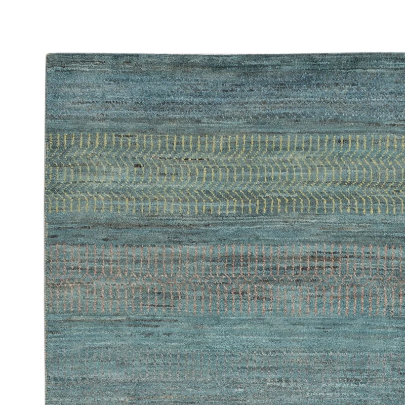 Designer Teppich 152x196cm - dunkelgrün