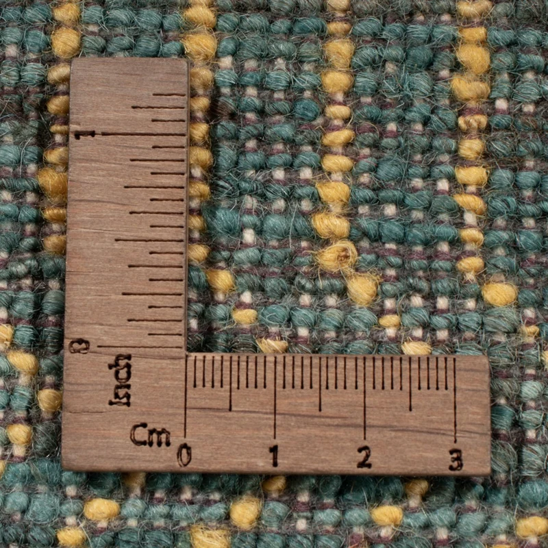 Designer Teppich 152x196cm - dunkelgrün