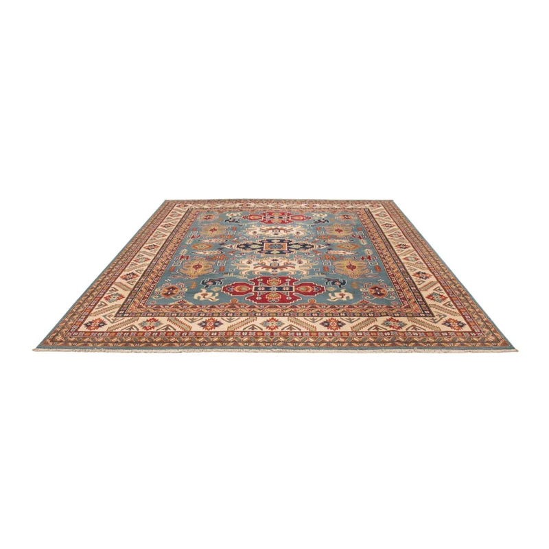 Kazak Teppich 243x301cm - Orientteppich - blau