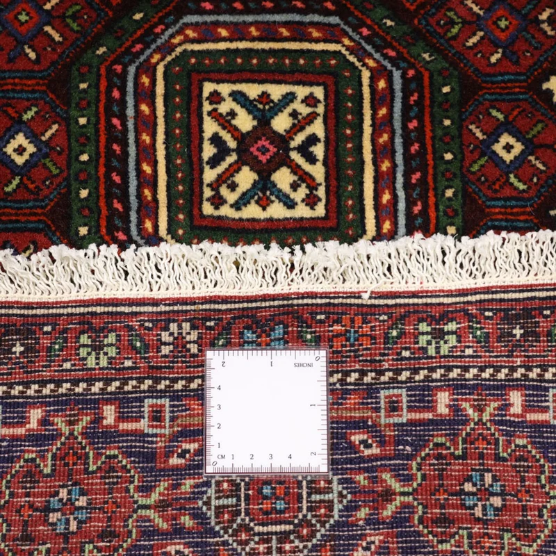 Gholtogh Teppich 102x152cm - Perserteppich - dunkelrot