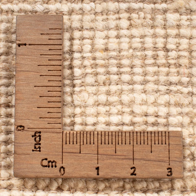 Berber Teppich 170x232cm - Wollteppich - creme
