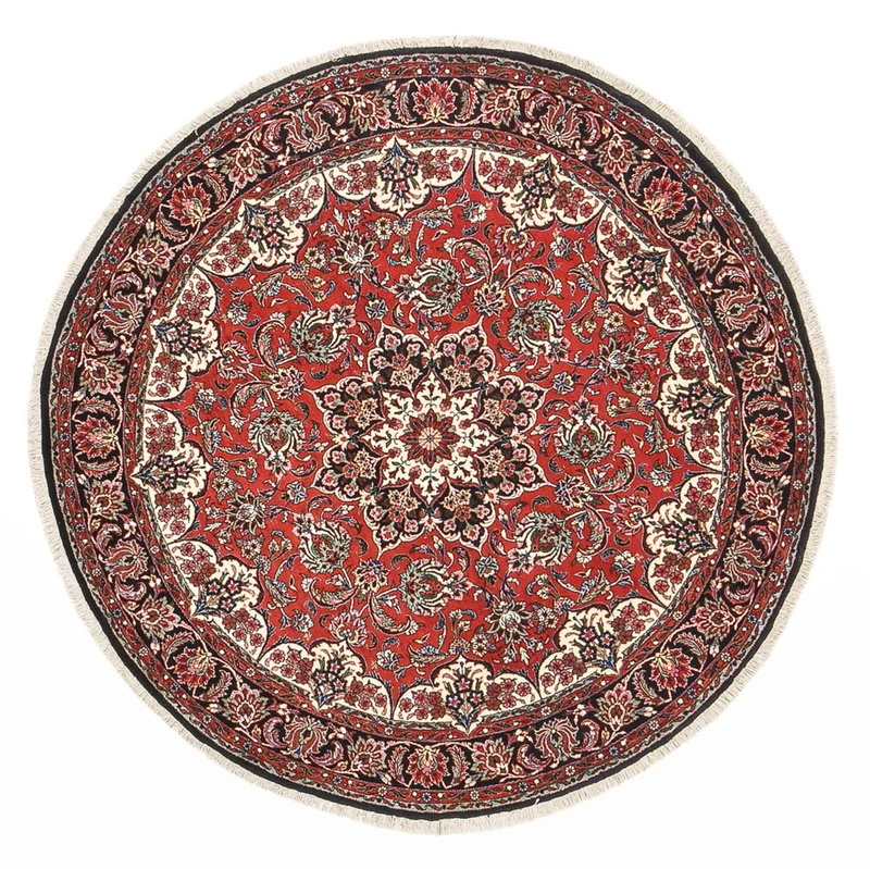 Bidjar Teppich 150x150cm - Perserteppich - rot