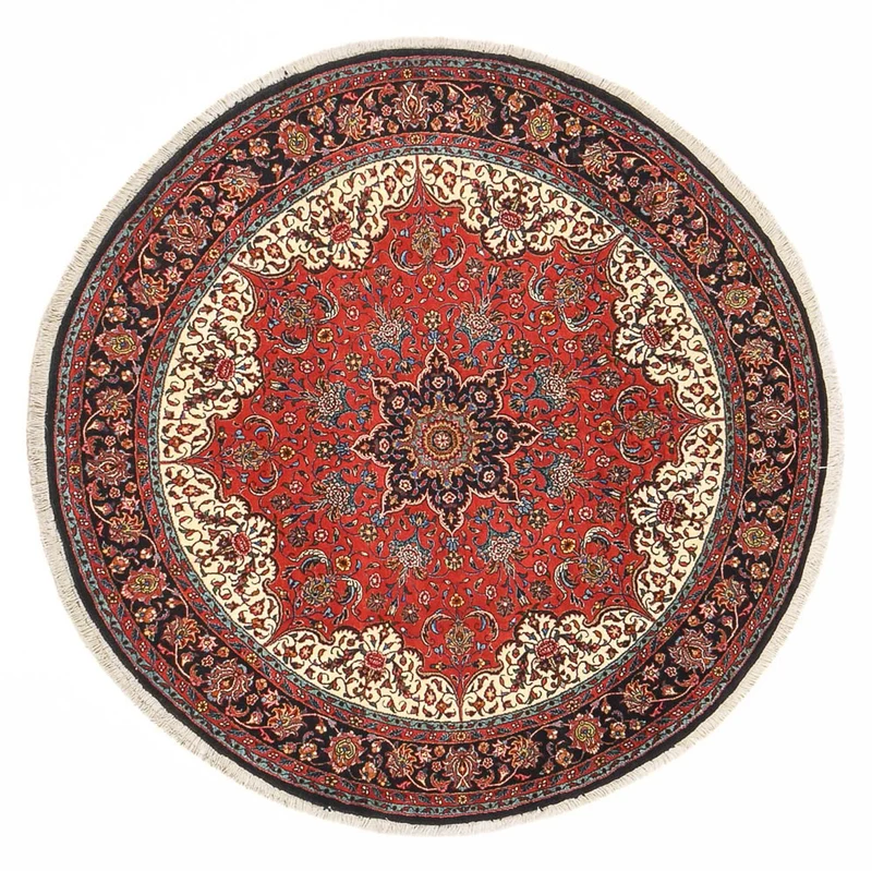 Bidjar Teppich 150x150cm - Perserteppich - rot
