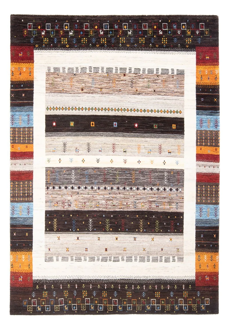 Loribaft Teppich Perser 175x248cm - Orientteppich - mehrfarbig