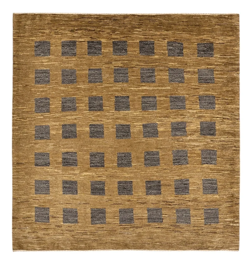 Loribaft Teppich Perser 194x200cm - Orientteppich - dunkelbeige