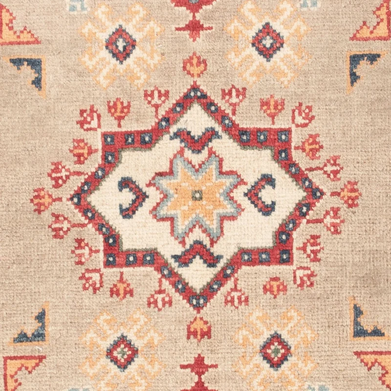 Kazak Teppich 82x124cm - Orientteppich - beige