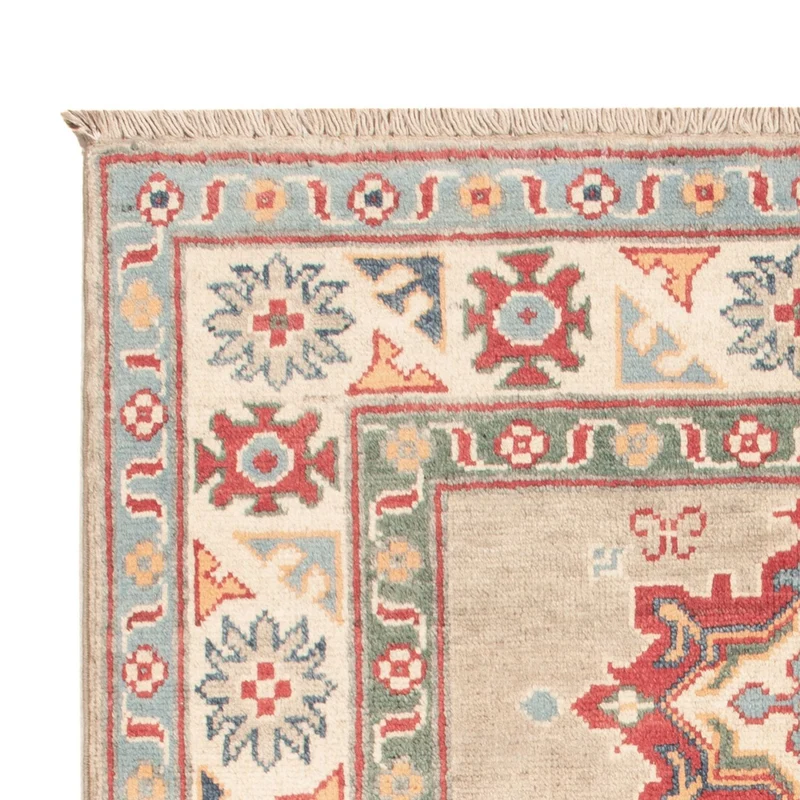 Kazak Teppich 82x124cm - Orientteppich - beige