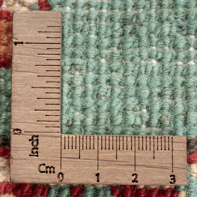 Kazak Teppich 76x120cm - Orientteppich - türkis
