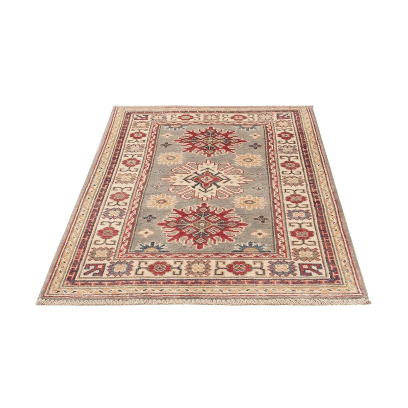Kazak Teppich 77x120cm - Orientteppich - hellblau