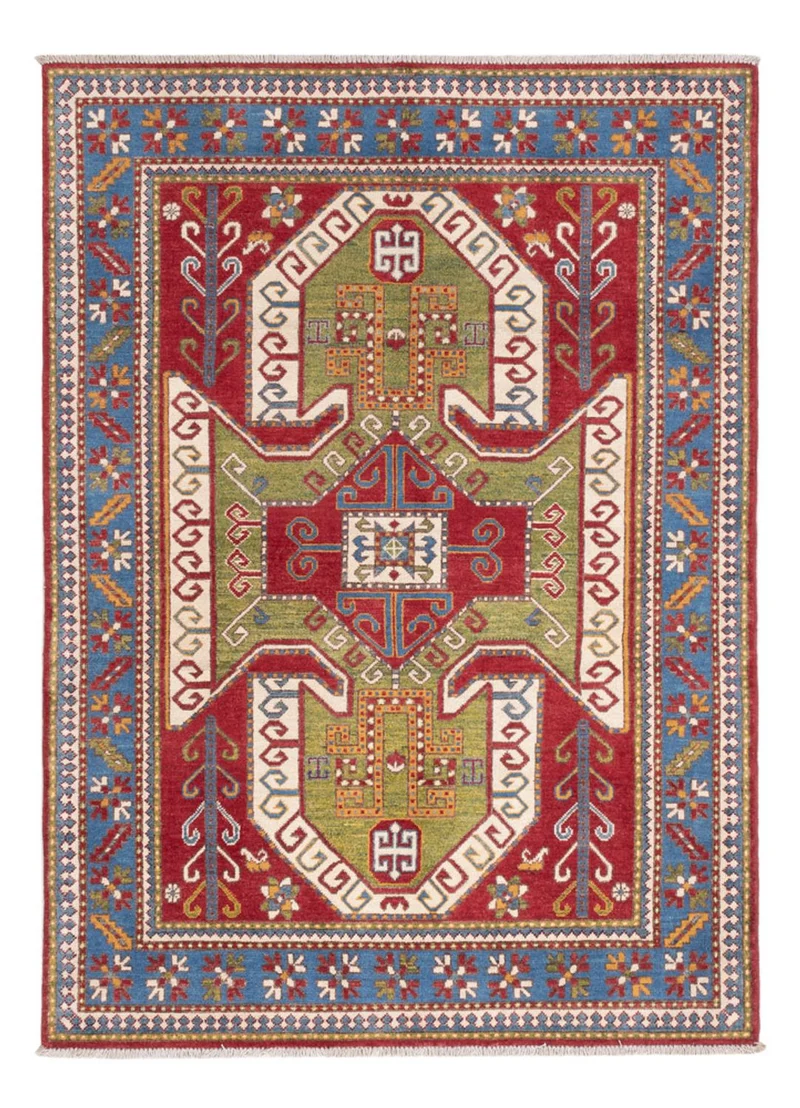 Kazak Teppich 143x202cm - Orientteppich - mehrfarbig