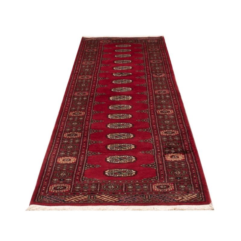Pakistan Teppich 79x297cm - Orientteppich - rot