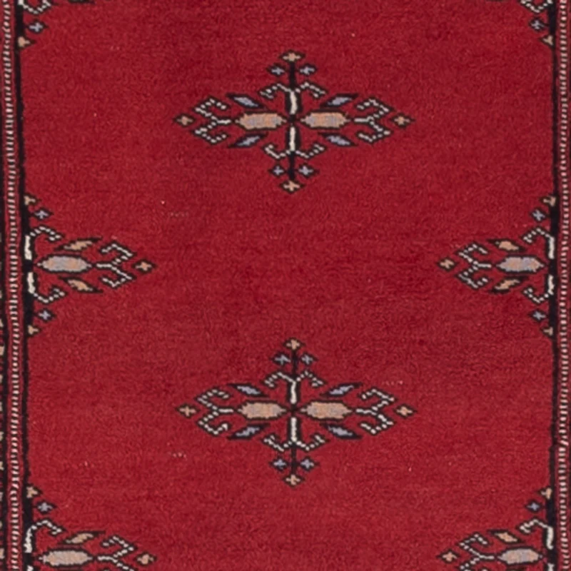 Pakistan Teppich 79x303cm - Orientteppich - rot