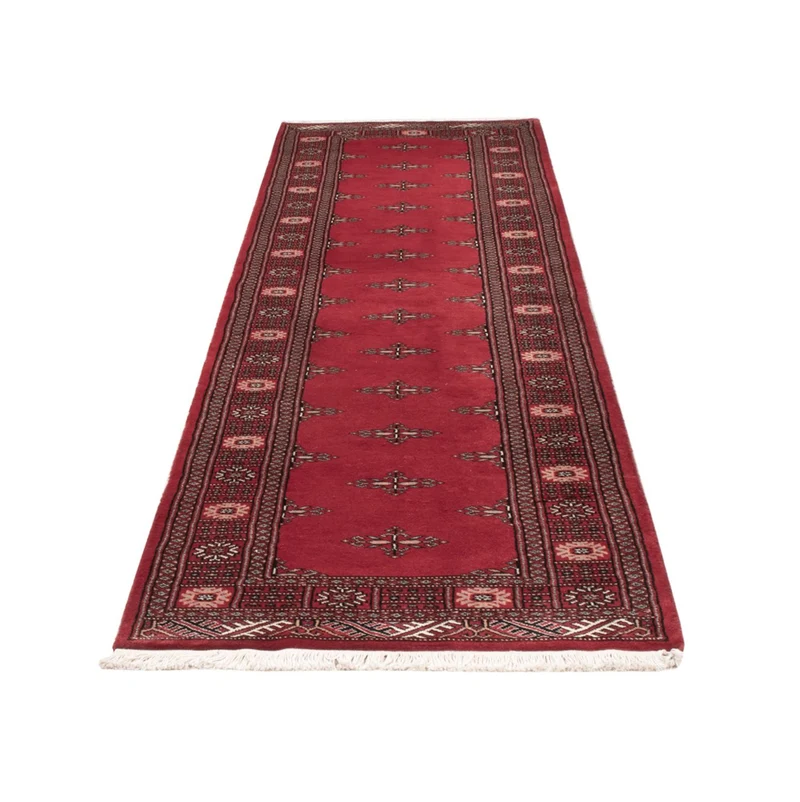 Pakistan Teppich 79x303cm - Orientteppich - rot