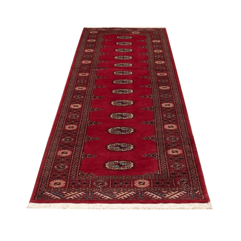 Pakistan Teppich 79x301cm - Orientteppich - rot
