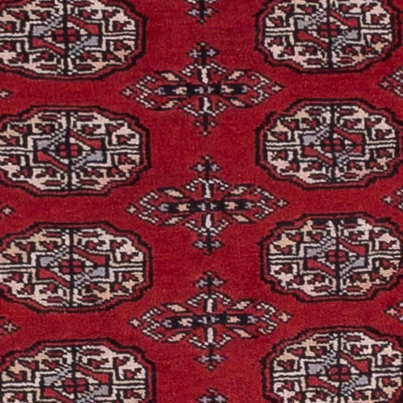 Pakistan Teppich 77x306cm - Orientteppich - rot