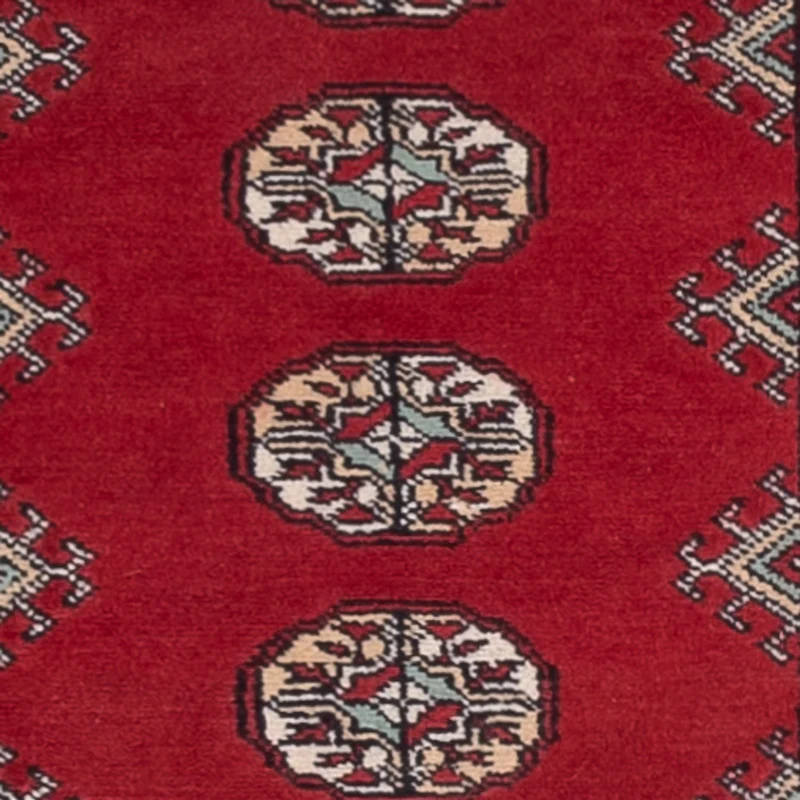 Pakistan Teppich 77x307cm - Orientteppich - rot