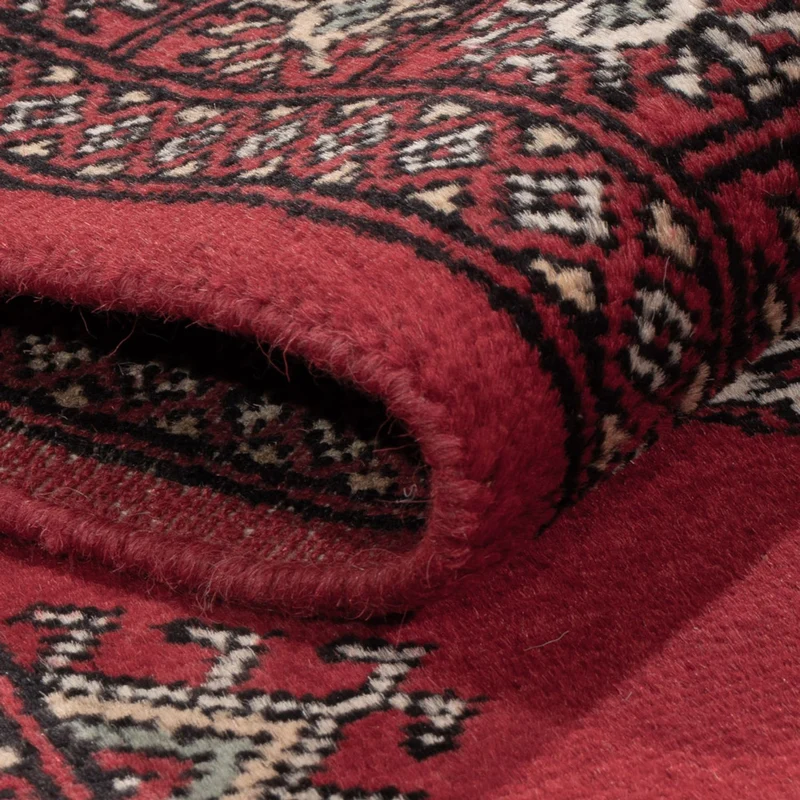 Pakistan Teppich 77x307cm - Orientteppich - rot