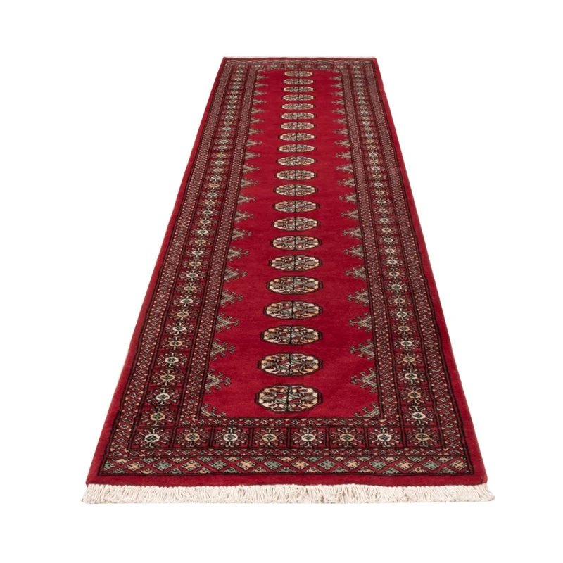 Pakistan Teppich 77x307cm - Orientteppich - rot
