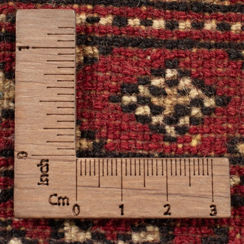 Pakistan Teppich 126x184cm - Orientteppich - rot