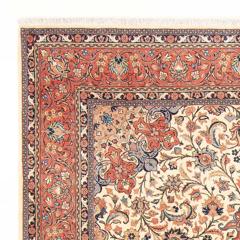 Sarough Teppich 200x305cm - Perserteppich - creme