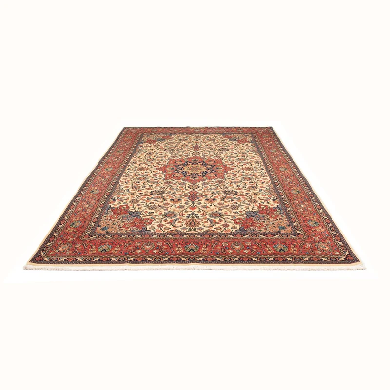 Sarough Teppich 200x305cm - Perserteppich - creme
