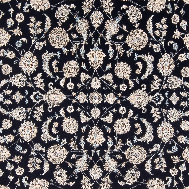 Perserteppich - Nain - Premium - 248 x 305 cm - dunkelblau