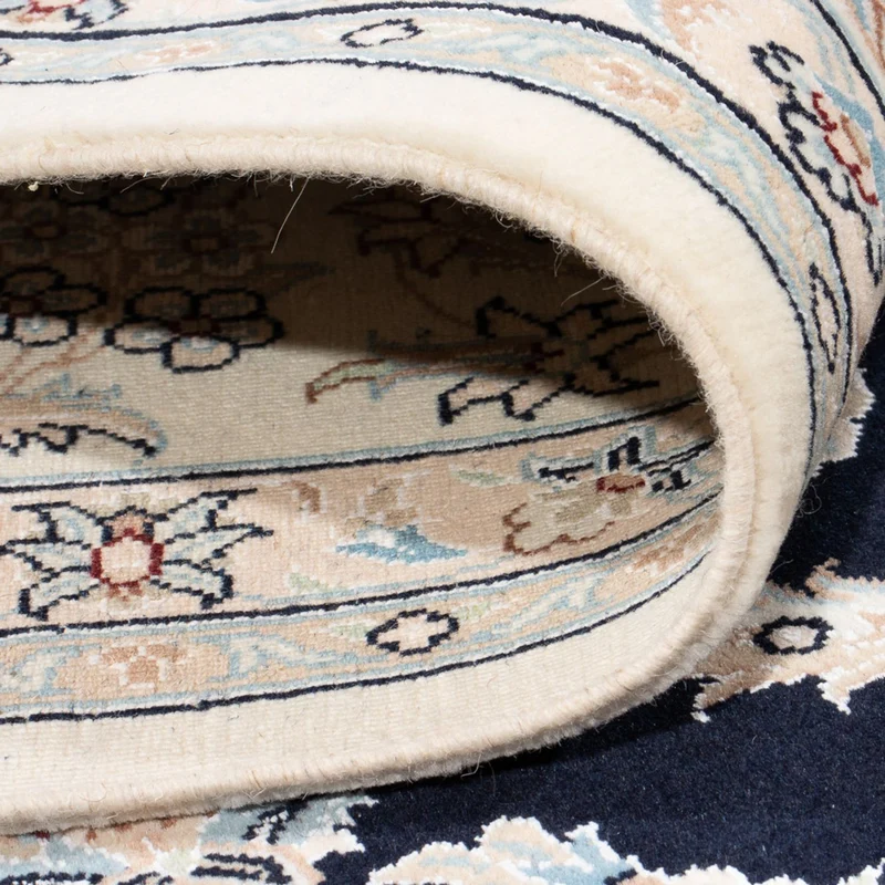 Perserteppich - Nain - Premium - 248 x 305 cm - dunkelblau