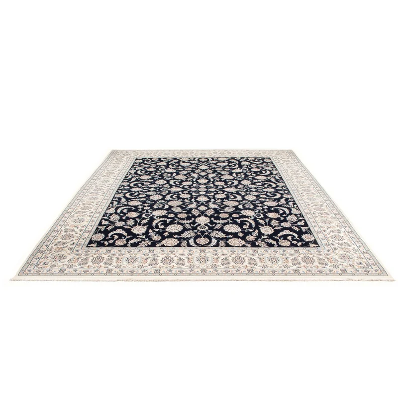 Perserteppich - Nain - Premium - 248 x 305 cm - dunkelblau
