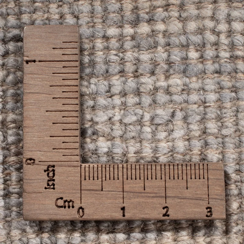 Berber Teppich 204x288cm - Wollteppich - seeblau
