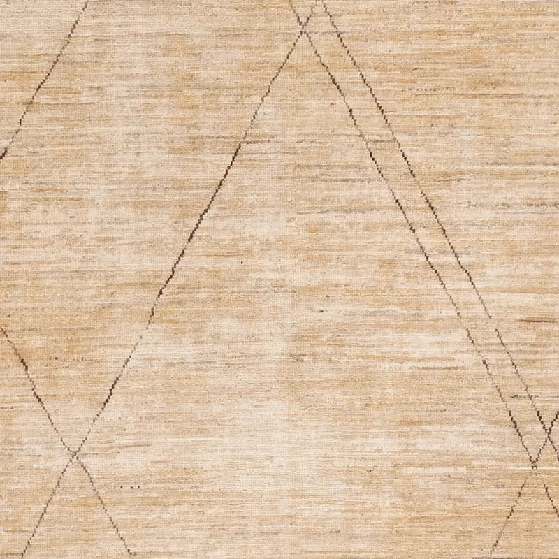 Gabbeh Persisch Teppich 174x243cm - Perserteppich Wollteppich - beige
