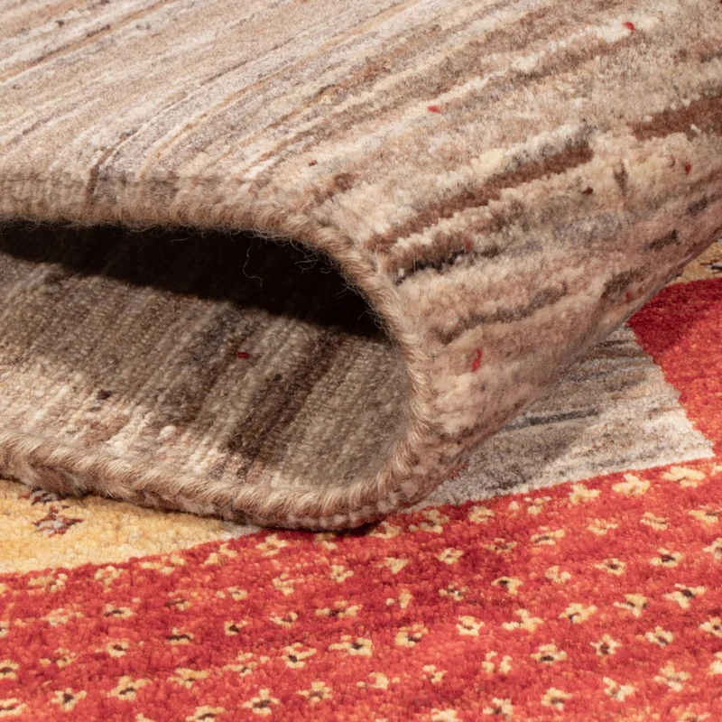 Indo Loribaft Teppich 152x209cm - Wollteppich - mehrfarbig