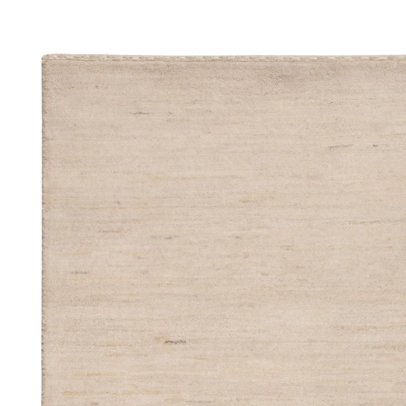 Indo Loribaft Teppich 106x145cm - Wollteppich - creme