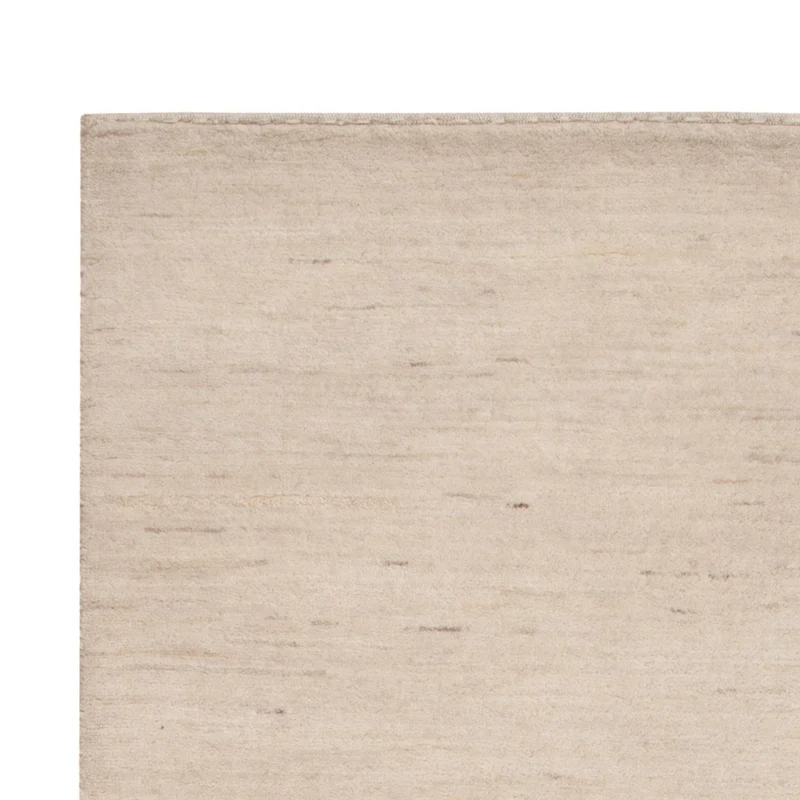 Indo Loribaft Teppich 104x152cm - Wollteppich - creme
