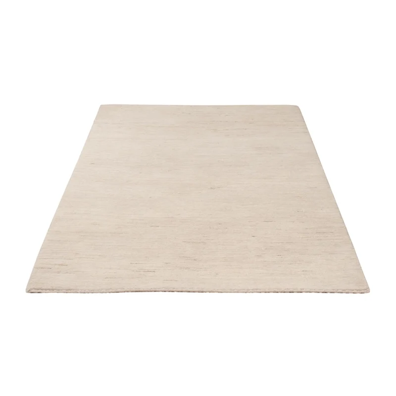 Indo Loribaft Teppich 104x152cm - Wollteppich - creme