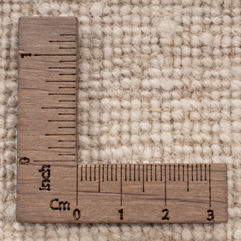 Indo Loribaft Teppich 104x152cm - Wollteppich - creme