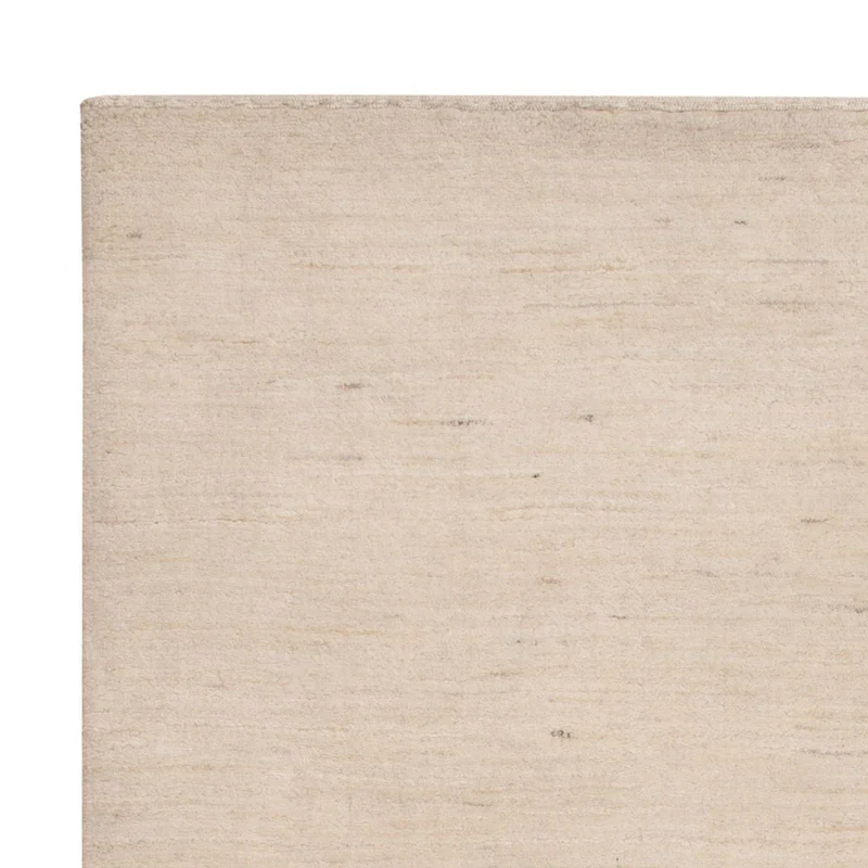 Indo Loribaft Teppich 106x150cm - Wollteppich - creme