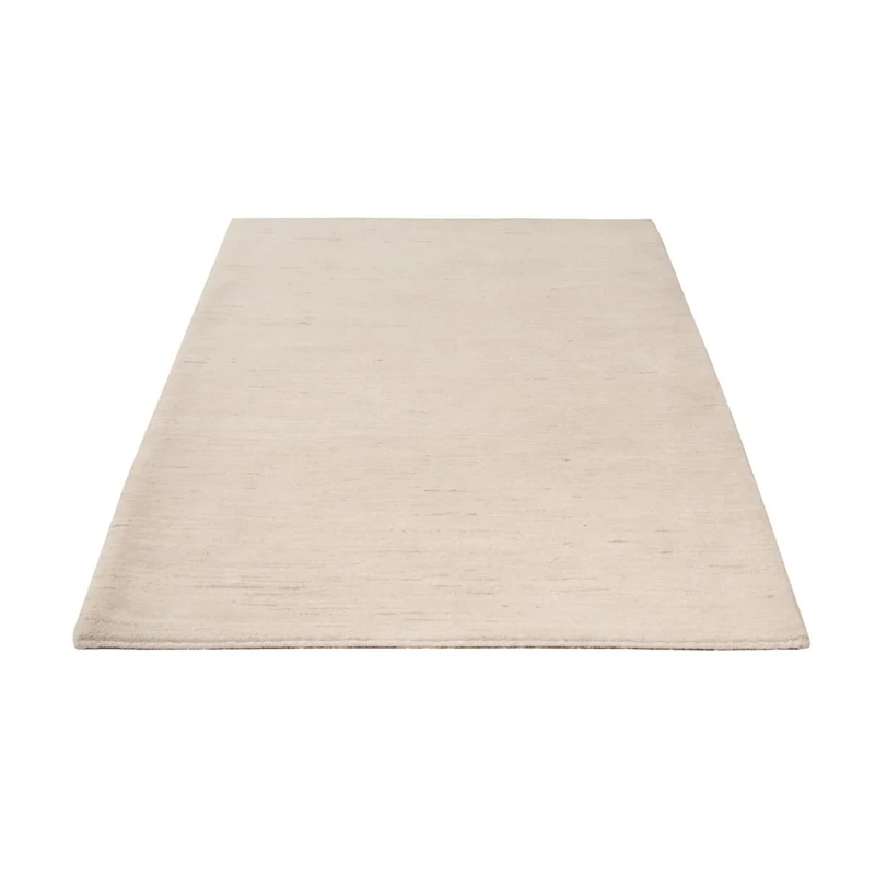 Indo Loribaft Teppich 106x150cm - Wollteppich - creme