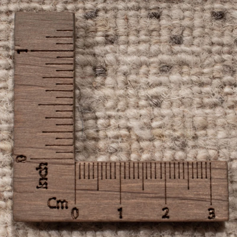 Indo Loribaft Teppich 105x152cm - Wollteppich - creme