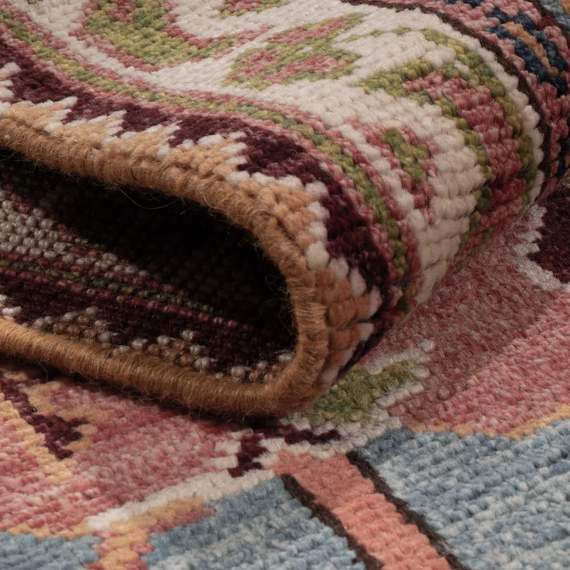 Kazak Teppich 78x296cm - Orientteppich - blau