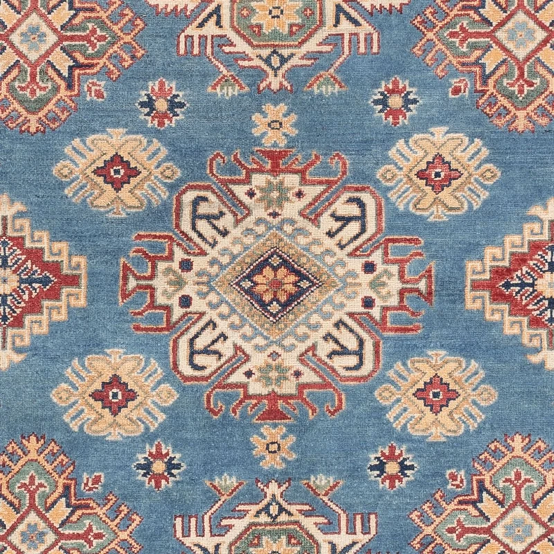 Kazak Teppich 185x276cm - Orientteppich - blau