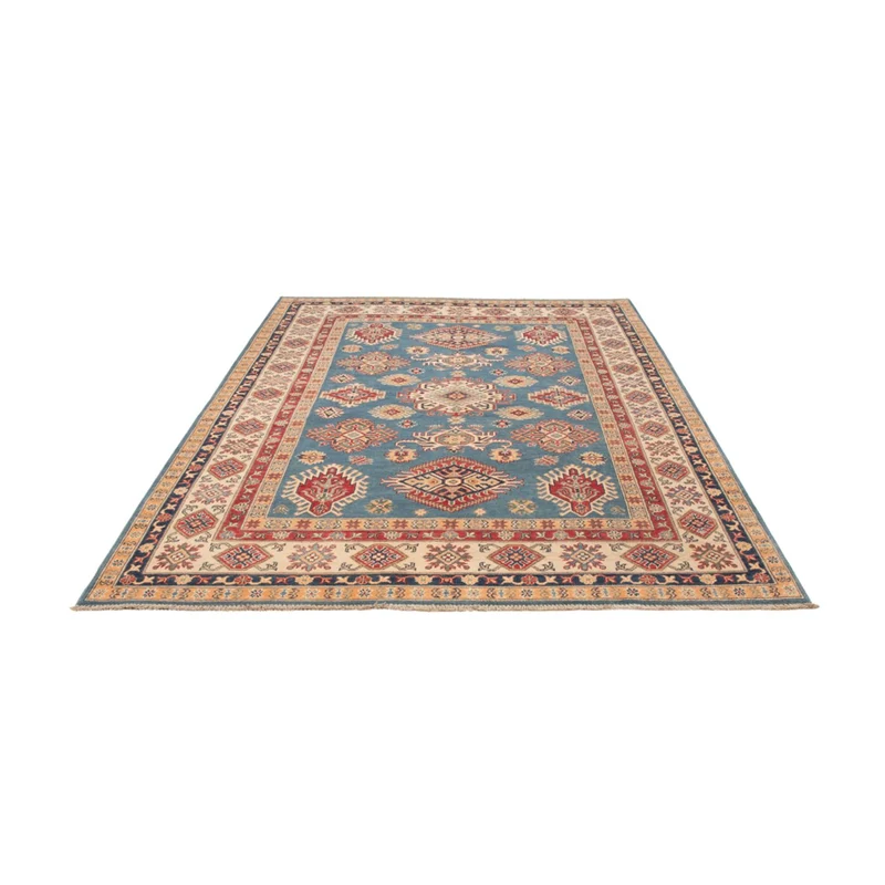 Kazak Teppich 185x276cm - Orientteppich - blau