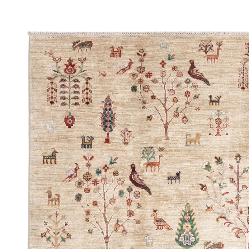 Ariana Teppich 204x293cm - Orientteppich - beige